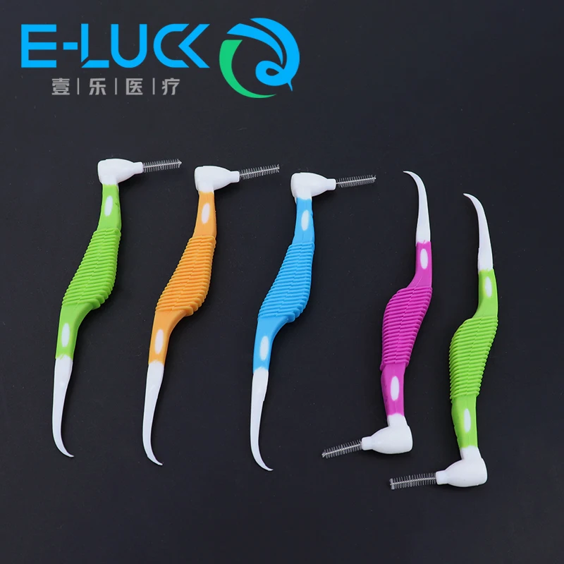 8 шт., пластиковые межзубные щётки для чистки зубов