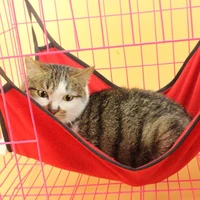7 colors cute creative cat dogs pets cat accessories pet solid clor double sided hammock beds with hook