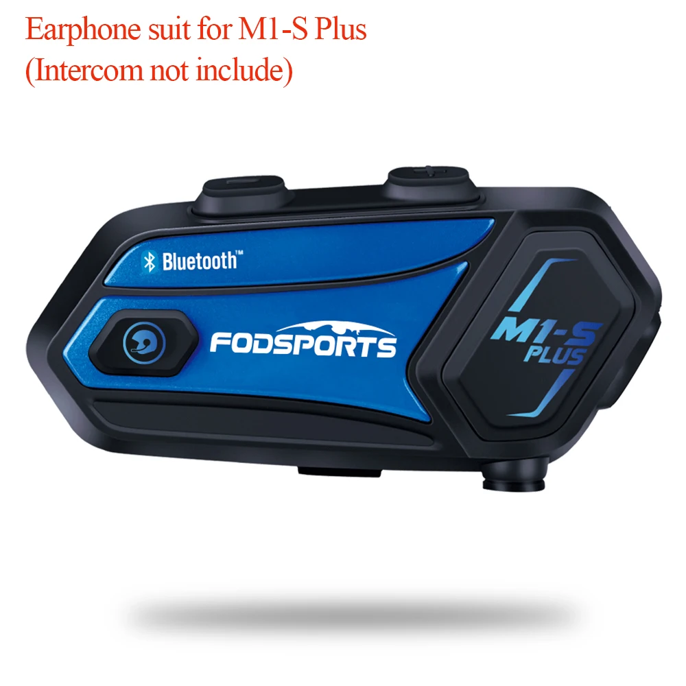 Fodsports Motorcycle Bluetooth Helmet Headset Intercom Accessories for M1-S Plus Earpiece Earphone with Microphone Clip M1S | Автомобили и
