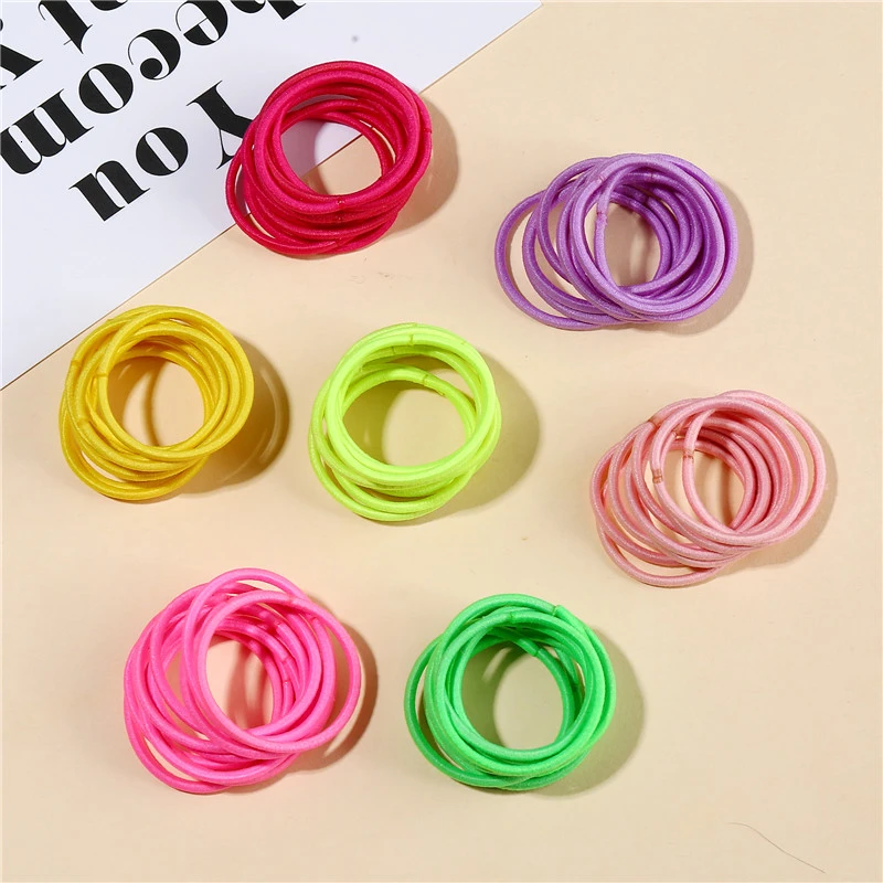 Резинки для волос нейлоновые 3 см 10 шт.|Аксессуары девочек| |