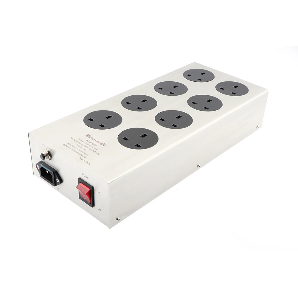 Блок питания Monosaudio UK800 HiFi с разъемом Schuko 8 режимов работы Кондиционер переменного