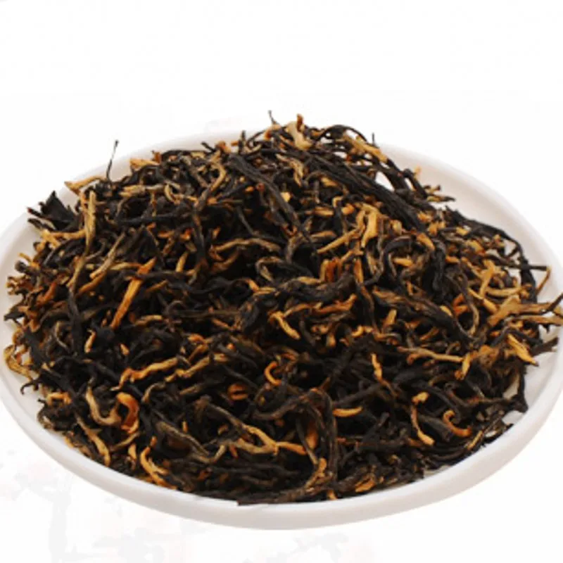 Натуральный органический черный чай Ким Чунь Мэй 32 пакета Jinjunmei|Заварники| |