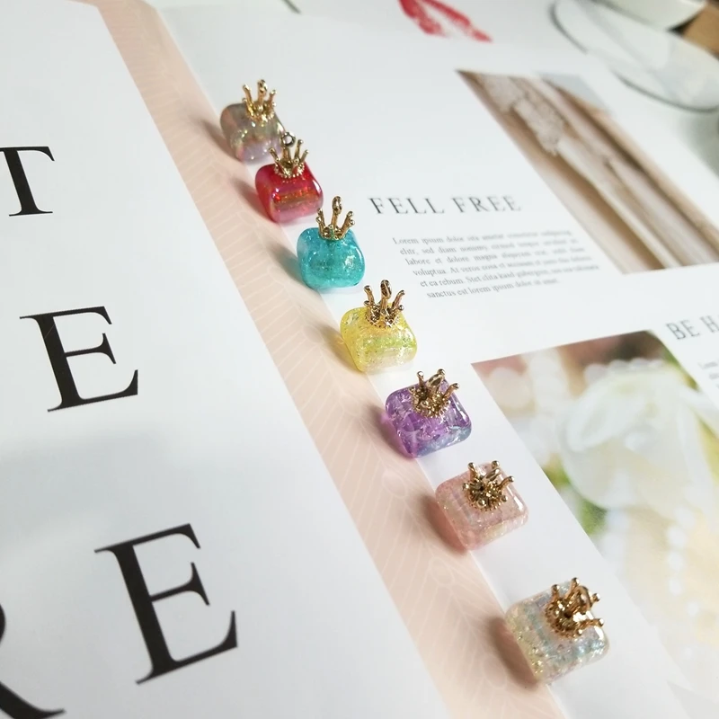European crown dream temperament 7 - color handmade DIY material jewelry earrings pendant wholesale | Украшения и аксессуары