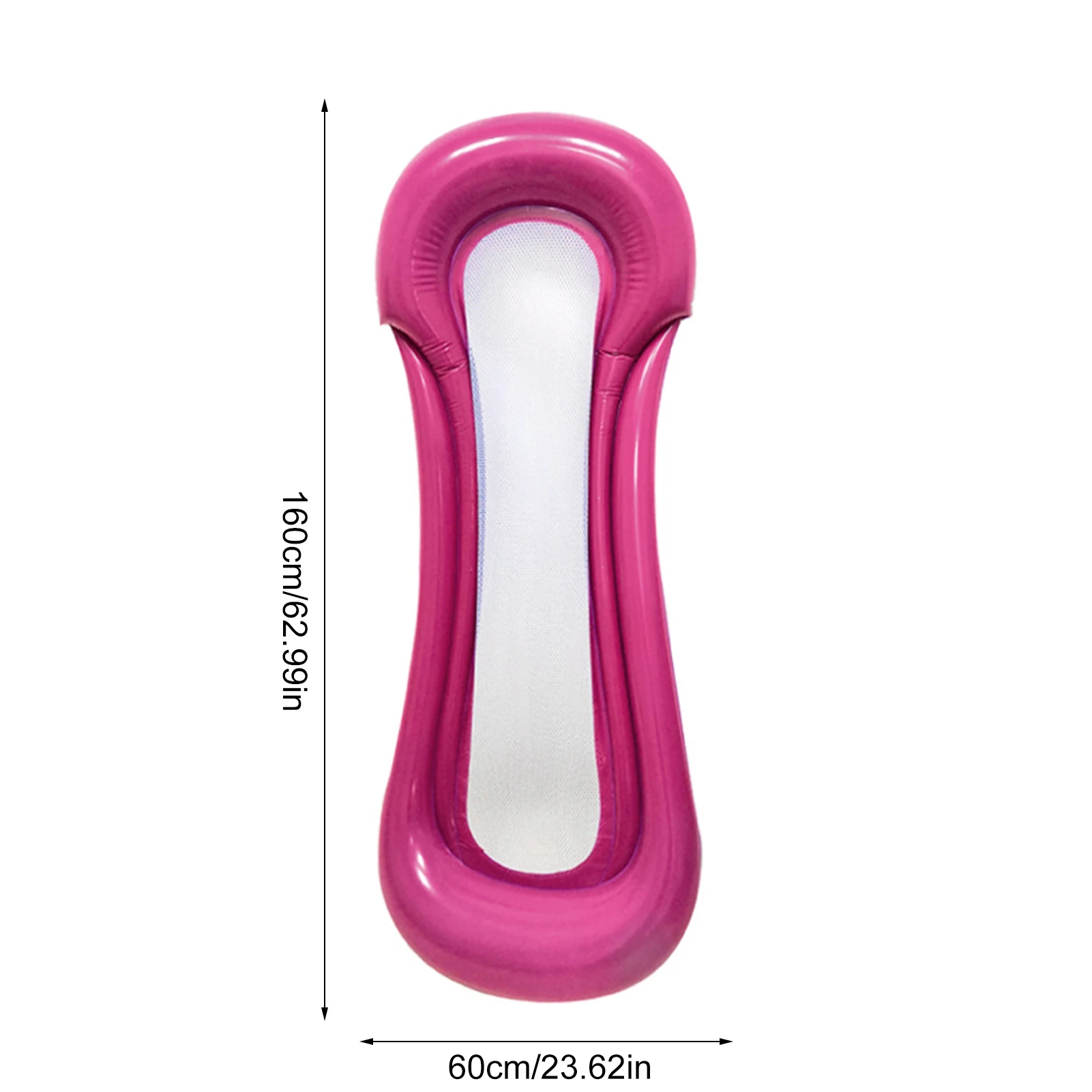 

Inflatable Hammock Recliner Floating Bed Folding Deck Chair For Water Play Swimming Mattress Water Fun Pool Lounge Chair Rafts