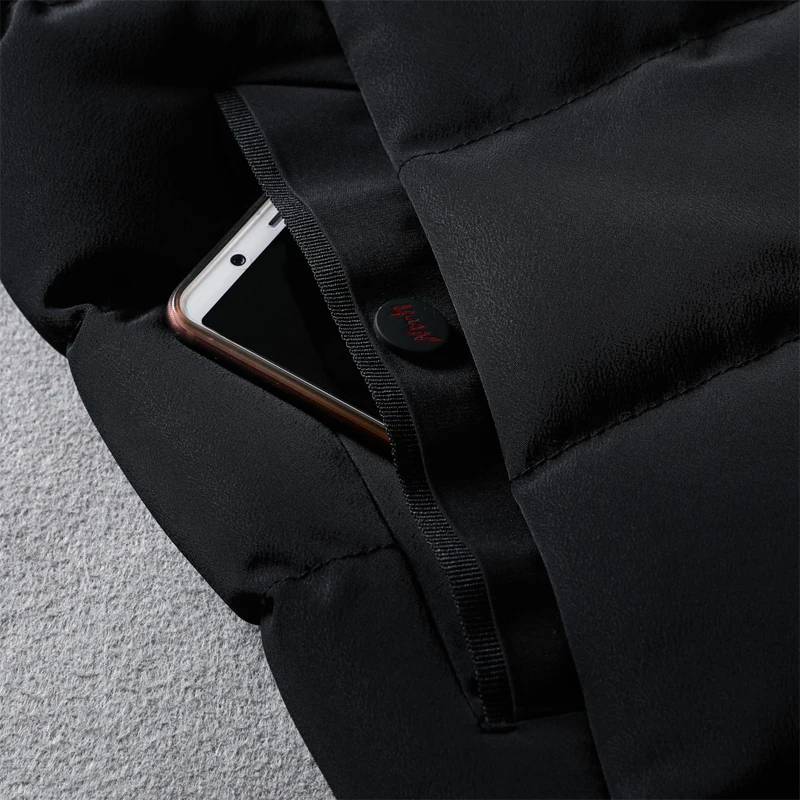 Мужская куртка с хлопковой подкладкой Зимняя парка 2018 Новое поступление пальто