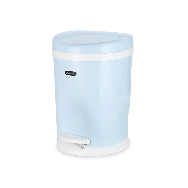 

Простое пластиковое ведро для мусора с педалью, большой контейнер для мусора с крышкой для офиса, гостиной, спальни, ванной, кухни, ведро для ...