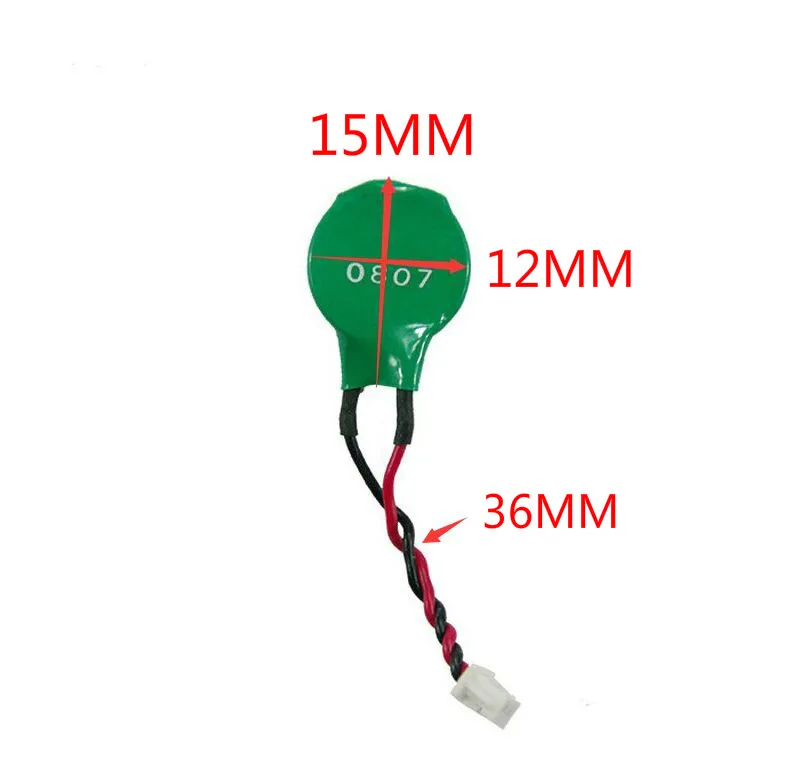 1 шт. ноутбук батарейка Bios мл 1220 CMOS батарея 3V Перезаряжаемые кабель ML1220