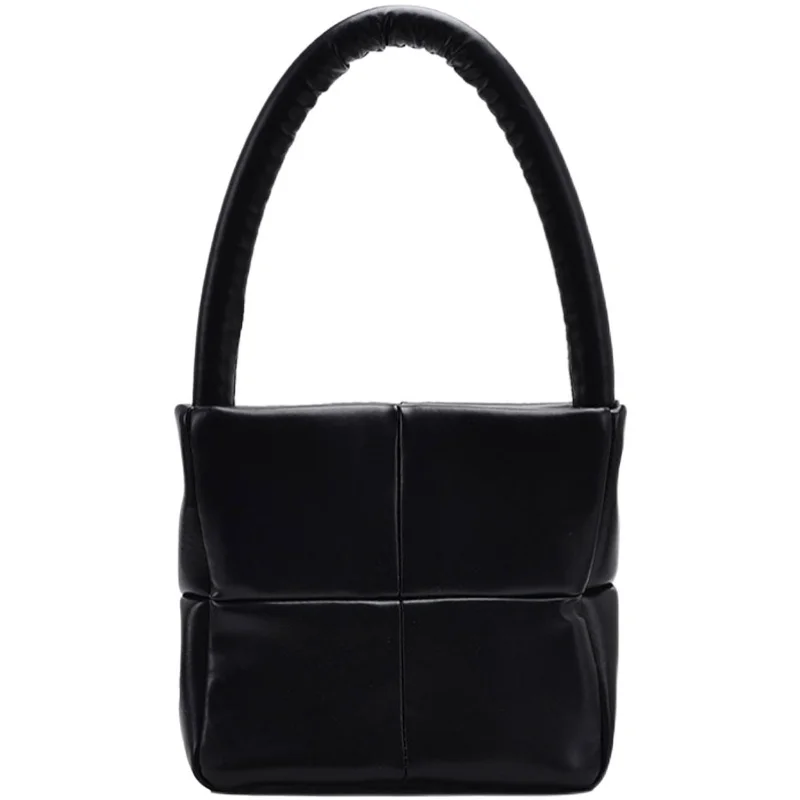 

Simple Luxury Solid Color PU Leather Tote Bags Women 2020 Female Branded Branded Fashion Zipper Handbags and Purses