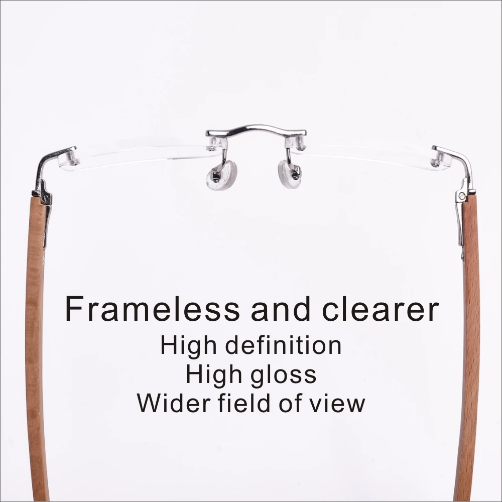 Женские очки для чтения без оправы мужчин увеличительные из 2020 прозрачного