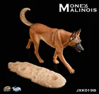 Собака JXK019 16 весы малинуа модель животное из смолы фигурка wкостюм для детей возрастом от 12 дюймов фигурку аксессуары