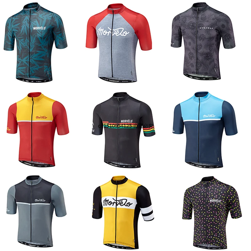 

2020 Morvelo Team Men's Quick-drying Breathing Professional Team Cycling Jersey Bicycle Clothing Ropa Ciclismo Bicycle Service
