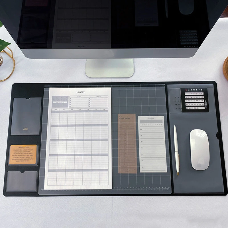 Ретро многофункциональный коврик для мыши водонепроницаемый большой размер