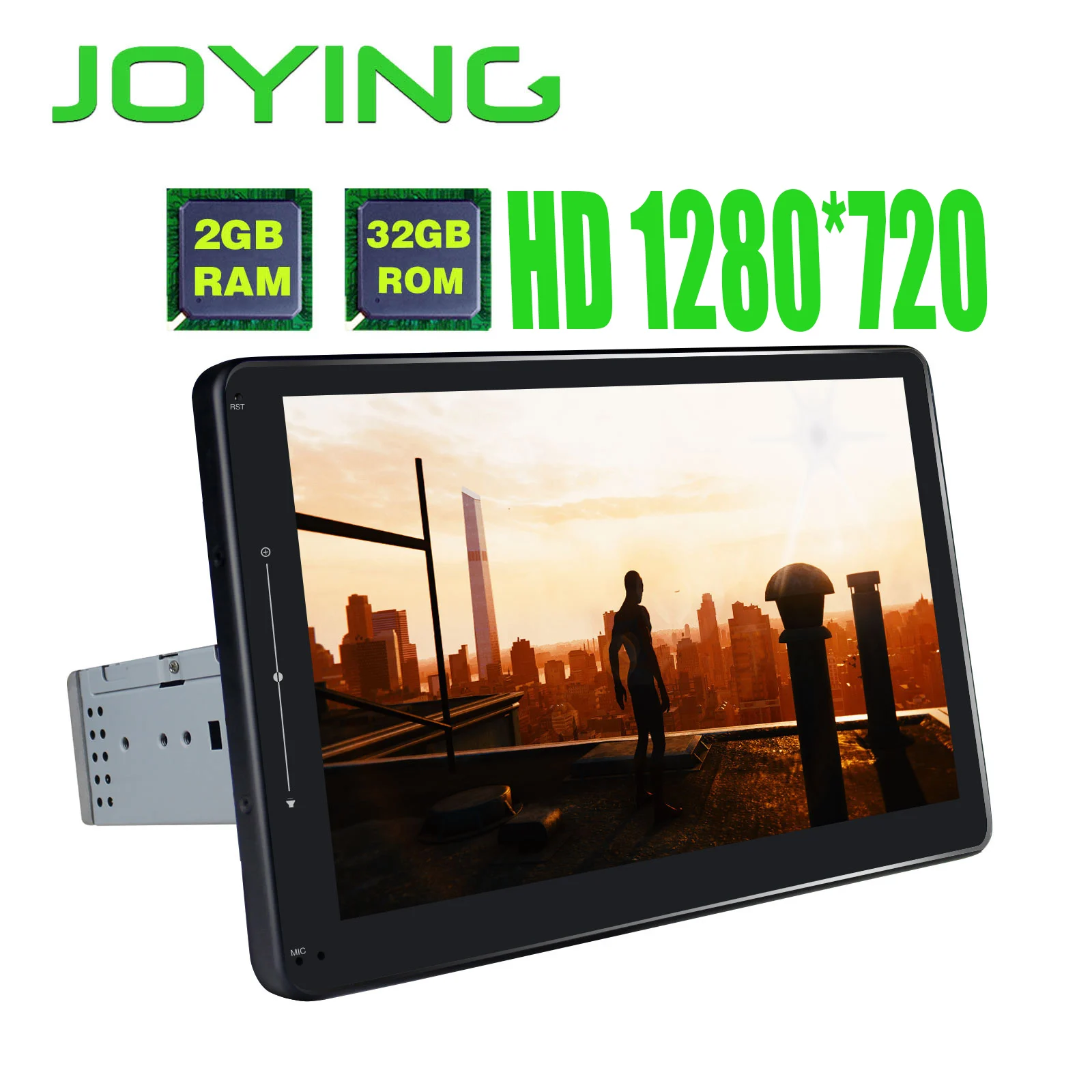 1" головное устройство Универсальный Android 8,1 автомобильный стерео радио HD 1280*720 2 ГБ+ 32 Гб один Din gps навигация без DVD плеер встроенный DSP