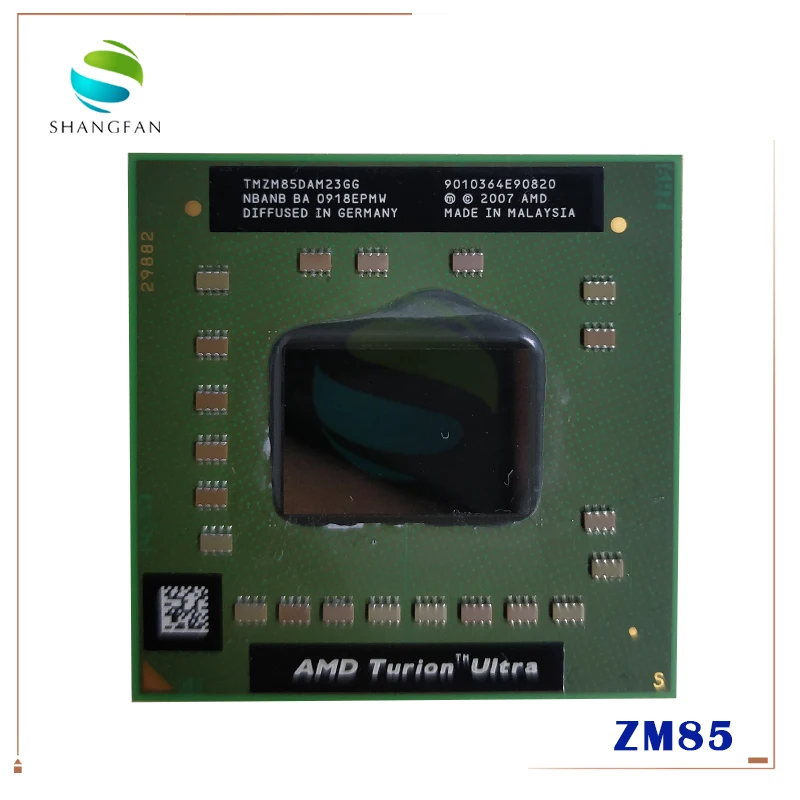 AMD Turion X2 ультра ZM 85 ZM85 2 3 ГГц двухъядерный нить Процессор процессор TMZM85DAM23GG гнездо