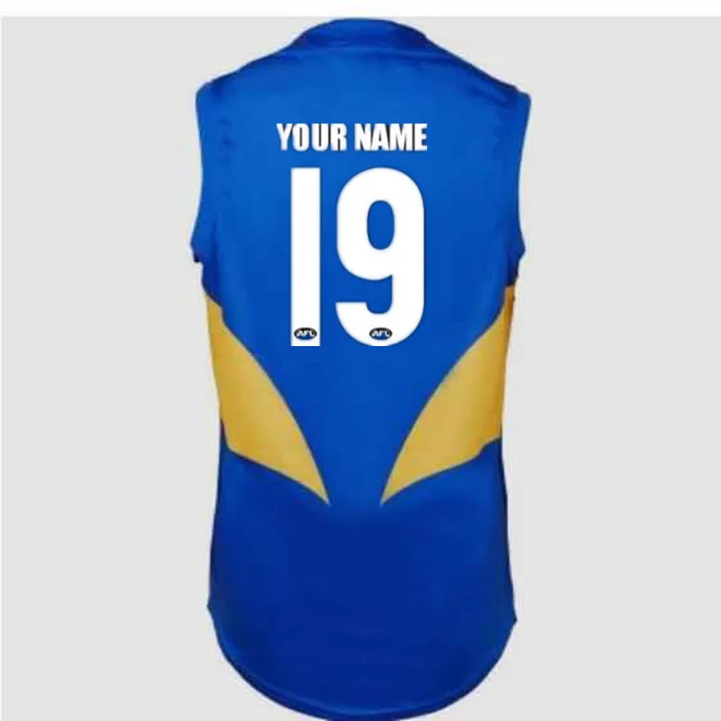 Мужская Трикотажная футболка для дома AFL WEST EAGLES коллекции 2019 года оригинальные