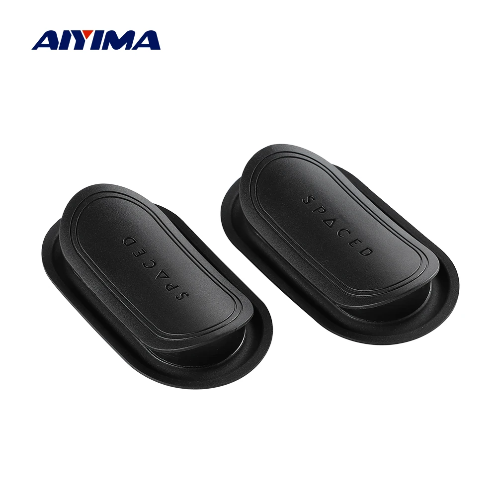 

AIYIMA 2Pcs Audio Bass Speakrs Assist Diaphragm Passive Radiator 86x46mm DIY Home Theater Speaker Repair Parts Accessories