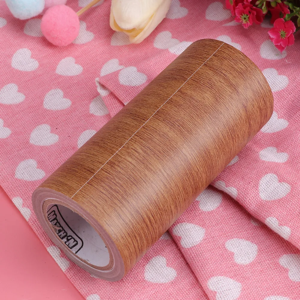 

Wide Wood Grain Natural Shading Color Tape DIY Planner Diary Scrapbooking Masking Tape Adhesive Tape Waterproof Repair Tape Stat
