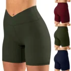 2021 женские шорты для тренажерного зала Высокая Талия, пуш-ап, для велоспорта, спортивные Леггинсы телефон карманы для женщин Femme Фитнес школа короткие штаны