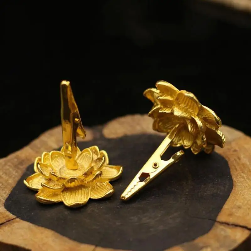 Катушки благовоний зажим держатель цветок рамка металлические Религиозные