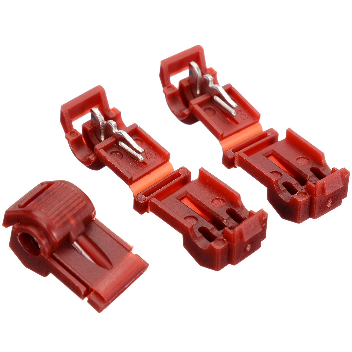 40 шт. Т краны и штекеры для проводов 22 18AWG|set connector|t-tap connectorwire connections |