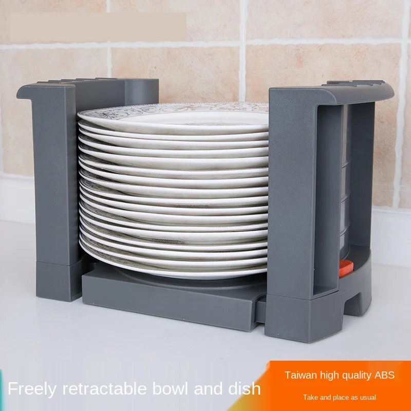 Кухонный стеллаж для мисок стойка посуды тарелка миска полка хранения
