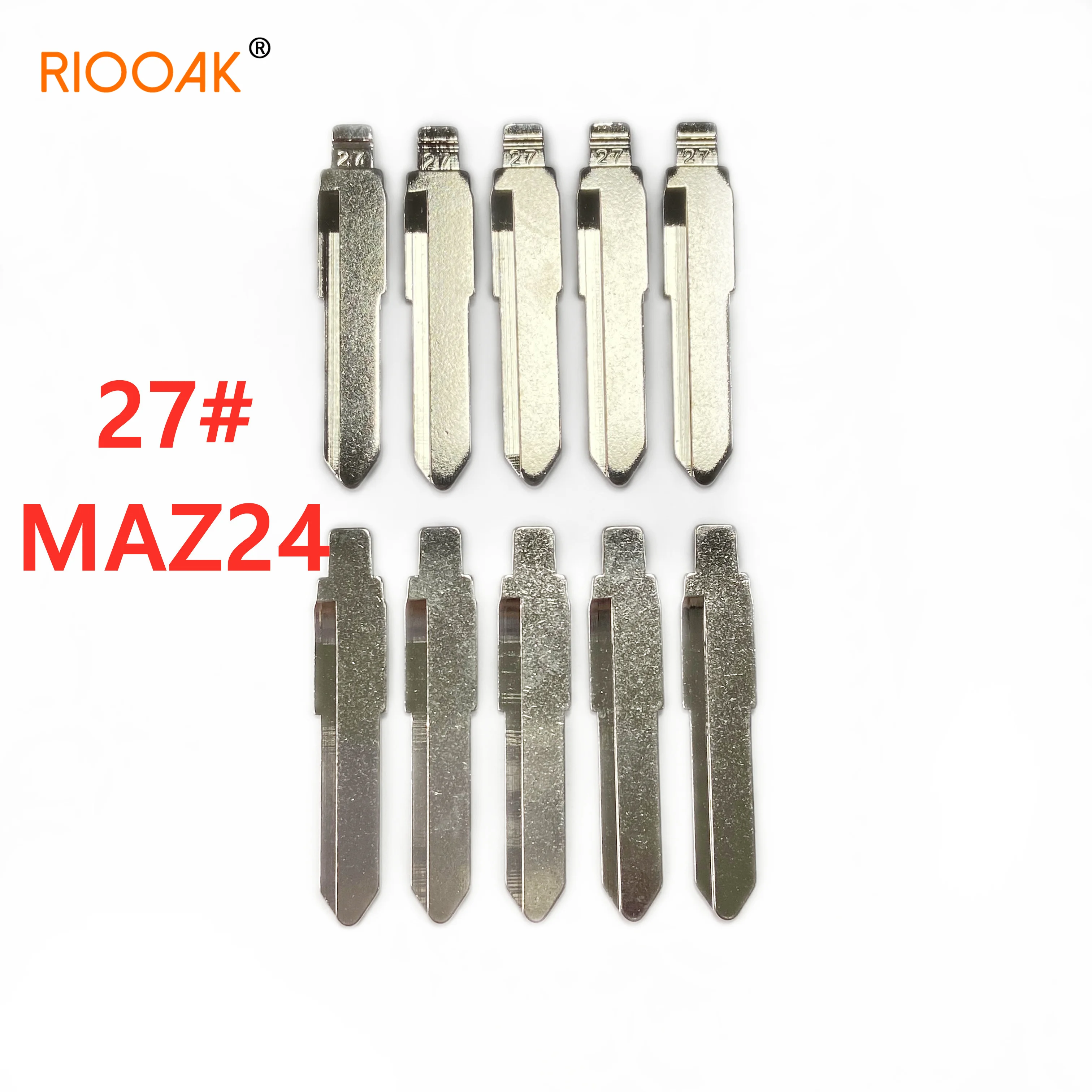 champion spark plugs RIOOAK 10pcs/lot #27 lishi MAZ24 Metal Blank Uncut Flip KD/VVDI Remote Key Blade for Mazda M2 M3 M5 M6 M8 Auto Replacement Parts diesel glow plugs