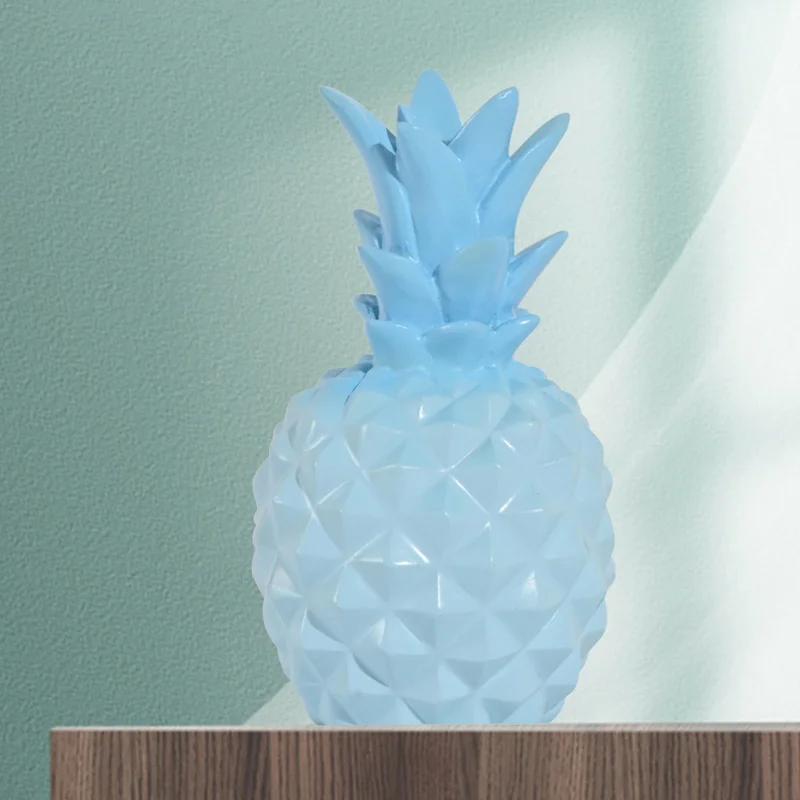 

Nordic Modern Creative Home Pineapple Ornaments Simple Ins Style Resin Crafts Soft Desktop Ornaments miniature modern decor
