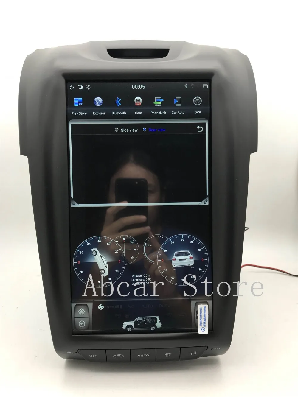 12,1 ''Tesla стиль Android 8,1 автомобильный dvd-плеер gps навигация для ISUZU D'MAX DMAX MUX 2012- стерео радио ips Chevrolet S10