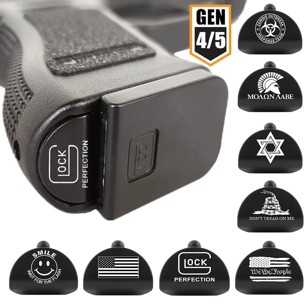 

Grip Frame Insert Plug Magwell for Gen 4/5 Glock 17 18 19 22 23 44 Pistol Gun 9mm 22lr .380 40 Magazine Speed Loader Accessories