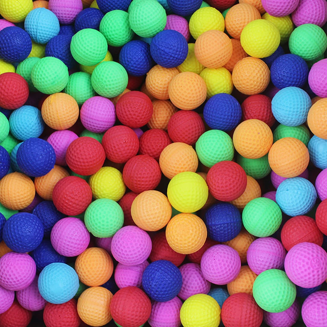 100 шт. круглые Сменные шарики из пенопласта семь цветов смешанные совместимые с
