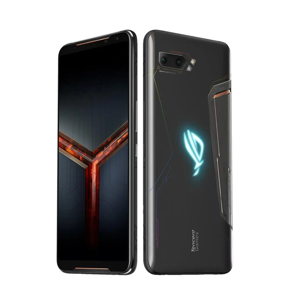 Мобильный телефон ASUS ROG Phone 2 с глобальной прошивкой 6,59 ”8G 128G Snapdragon 855 Plus 2,96 Ghz 48MP Android 9 6000mAh NFC игровой телефон