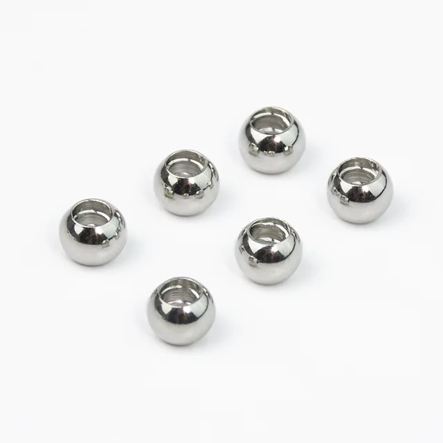 LOVANS Distanziatori Per Bracciali In Argento 925 | Con Gomma Interna | 2-10 Pezzi | Per Charm E Beads - Foto 8