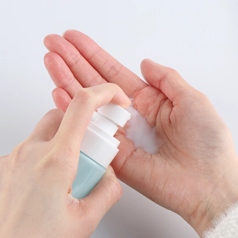 30/ 50 / 100 ML Liquid Soap Whipped Mousse Points Bottling Clear Foaming Bottle Shampoo Lotion Shower Gel Foam Pump Bottles | Дом и сад