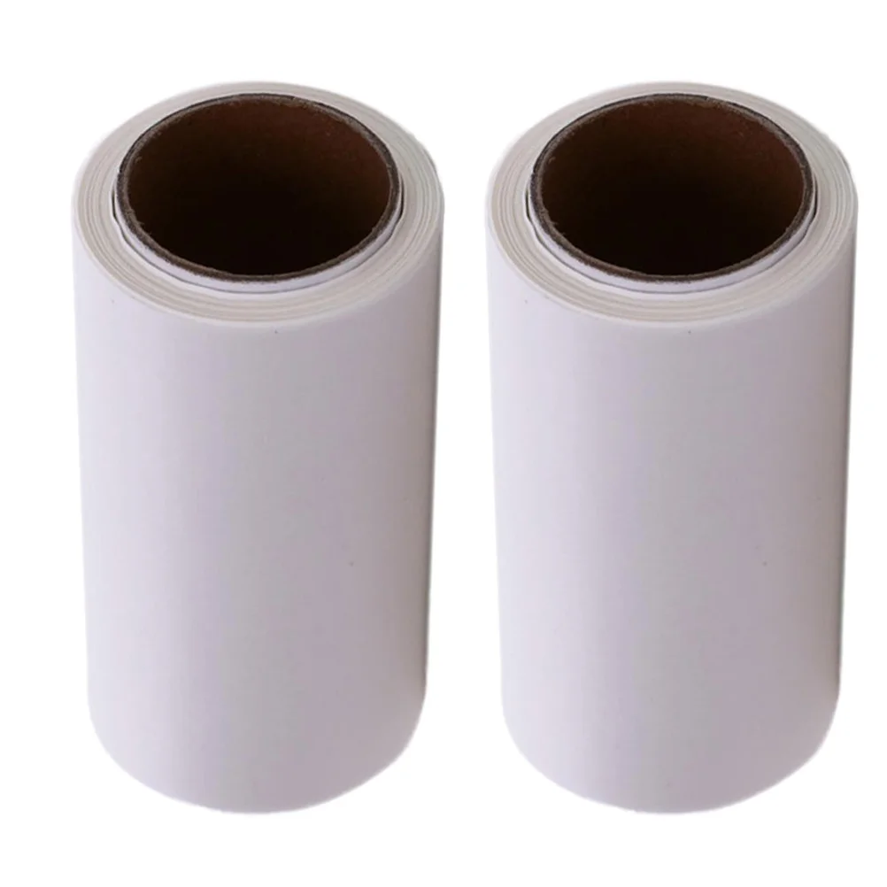 

1 Set 2 Rolls Baking Sheets Cake pan Side Liner Rolls Bakeware (White)