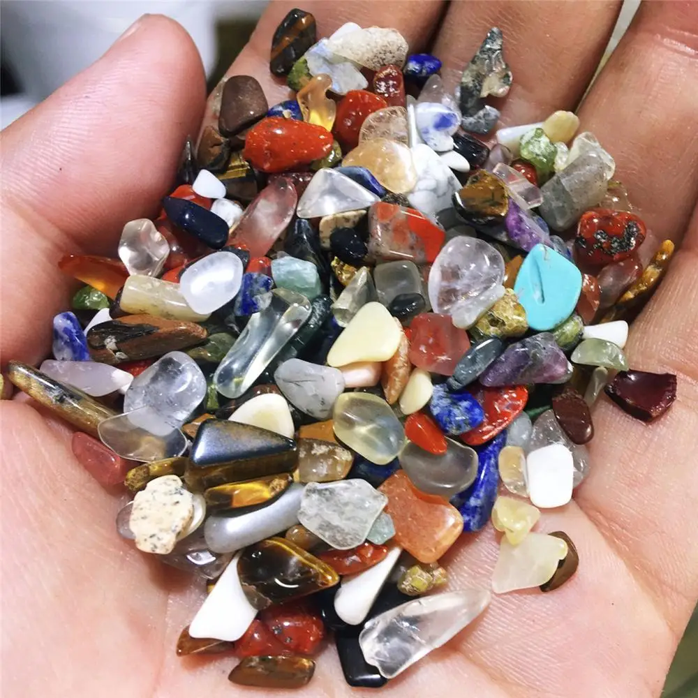 100 г натуральный семь драгоценных камней кристаллический кристалл исцеляющий