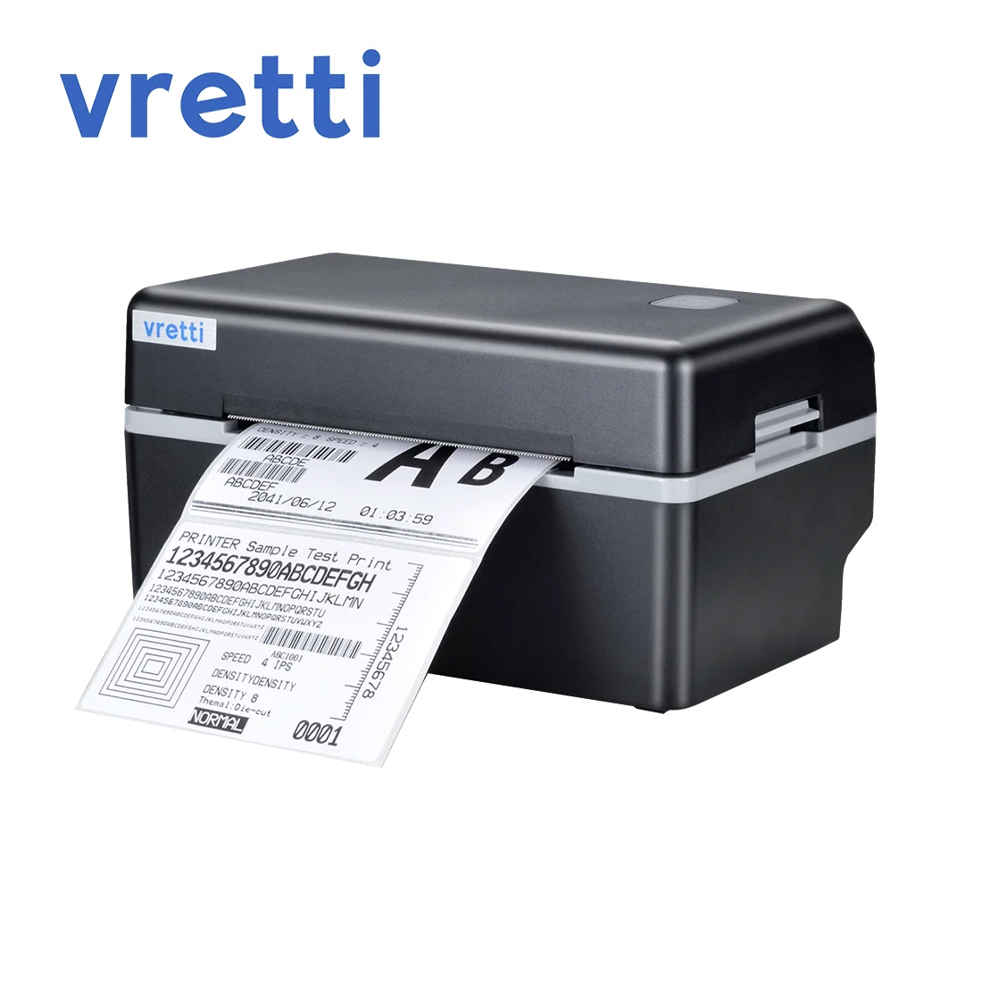 Термопринтер для этикеток Vretti D4602B USB Bluetooth 4 × 6 дюймов | Компьютеры и офис