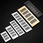 Решетка для вентиляции из алюминиевого сплава, прямоугольная решетка для вентиляции, для шкафа, обувного шкафа, кабинета