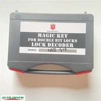 haoshi tools safe magic key kale 44 double bit locks key decoder master key set