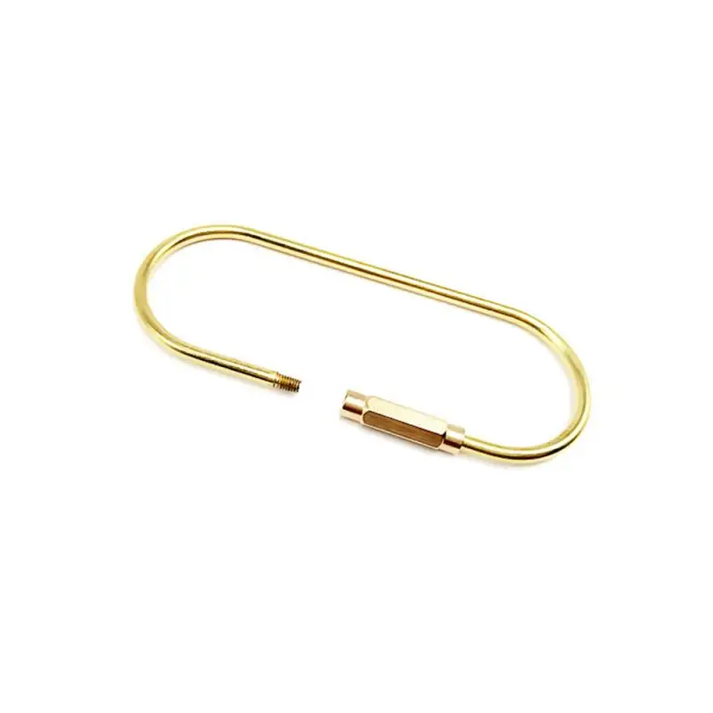 Медный брелок античный крафт застежки поясная пряжка латунный металлический