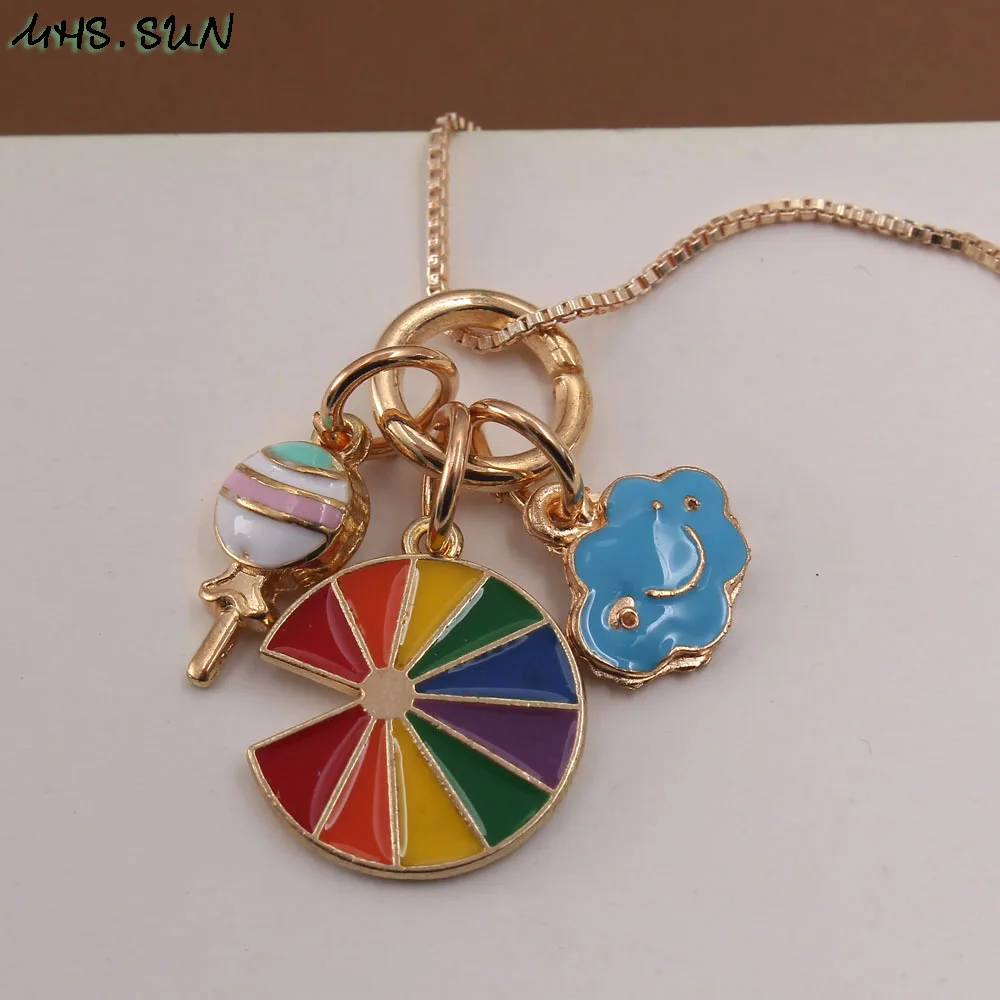 Ожерелье цепочка MHS. Загар с фотоэлементами милое золотое ожерелье сделай сам для