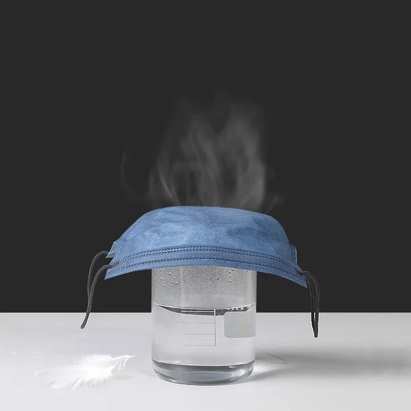 Одноразовые разноцветные противопылевые маски для рта 10-200 шт. Нетканые 3-слойные