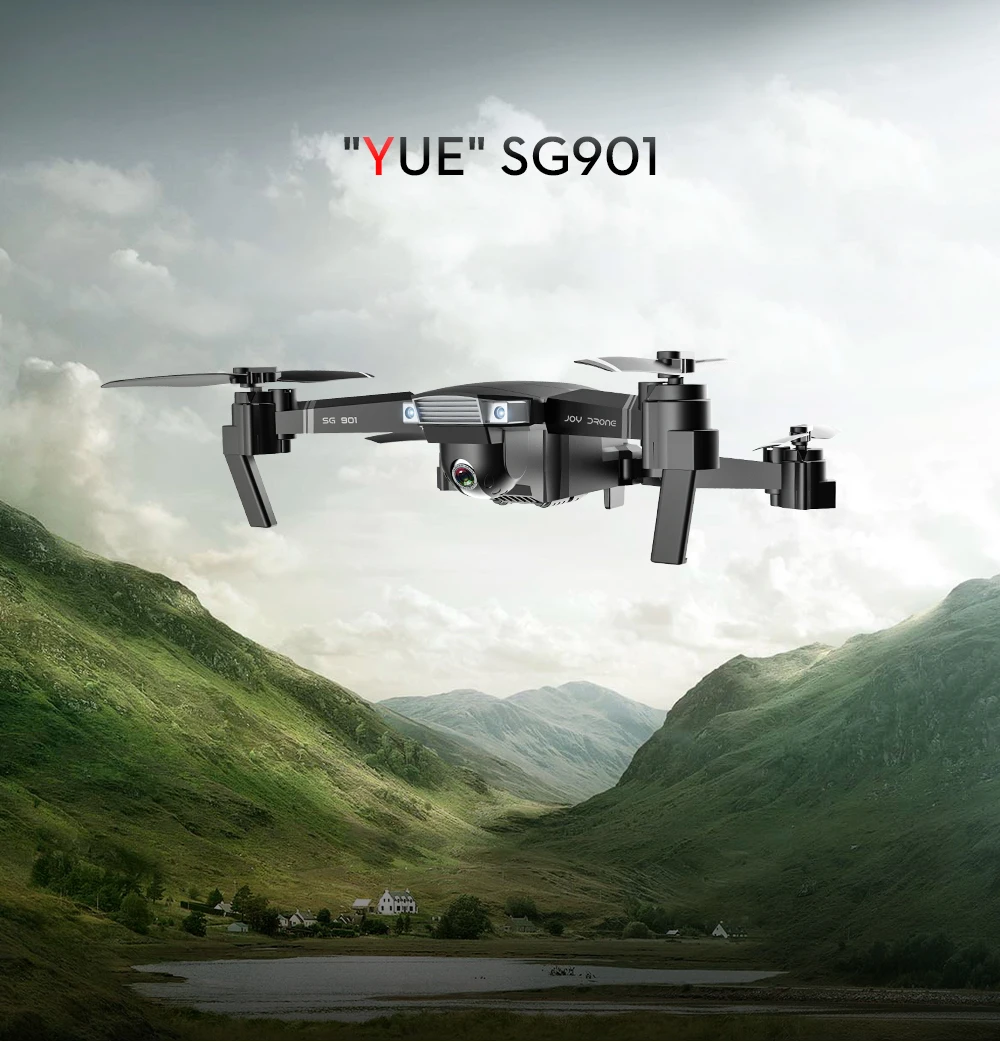 Радиоуправляемый Дрон с Wi Fi FPV 1080P 4K HD двойная камера оптический поток RC Quadcopter Follow
