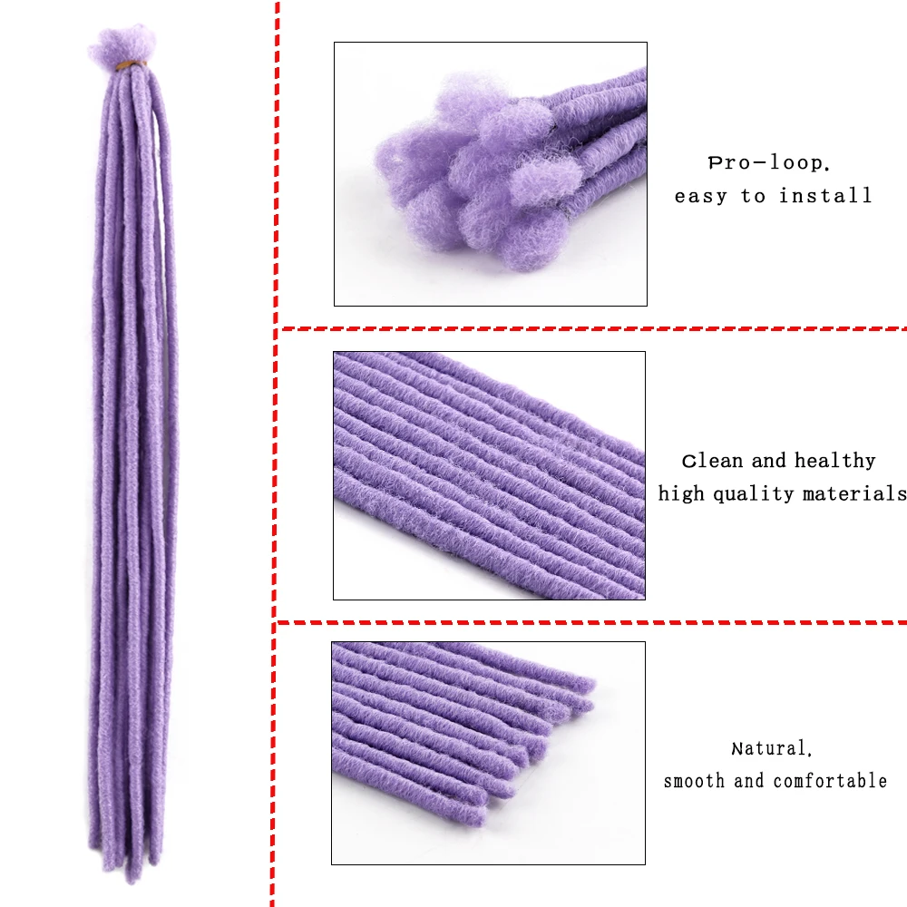 Alileader 6 дюймов короткие косички для плетения крючком высококачественные