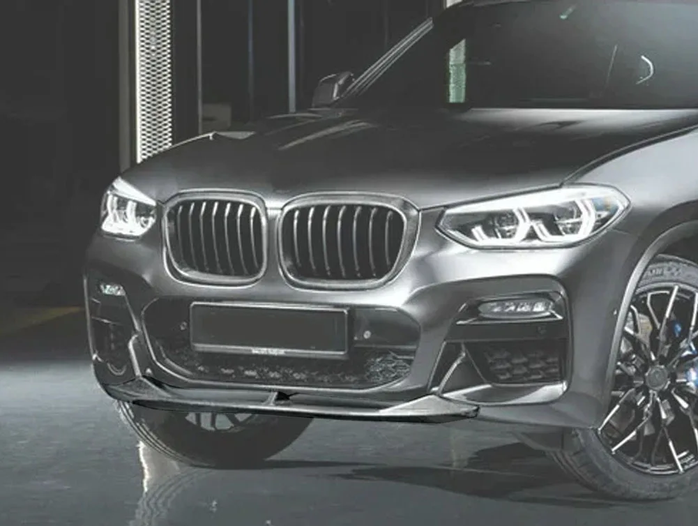 

Carbon Fiber Front Lip Bumper Splitter for bmw x4 x3 2018-up style