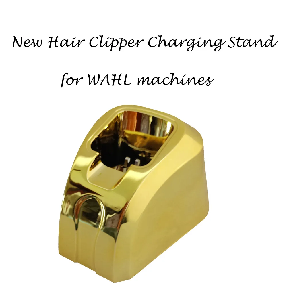 

New Barber Accessories Tools Electric Hair Clipper Charging Dock Gold Plating Design Fits For Wahl Magic Clips Senior Trimmer