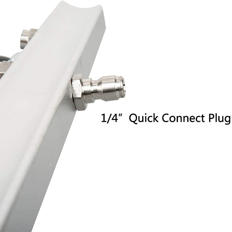 

Pressure Washer Water Broom,Surface Cleaner,Power Washer Cleaner, Floors,Driveway,Sidewalk,Deck,1/4 Inch Male Plug for Quic