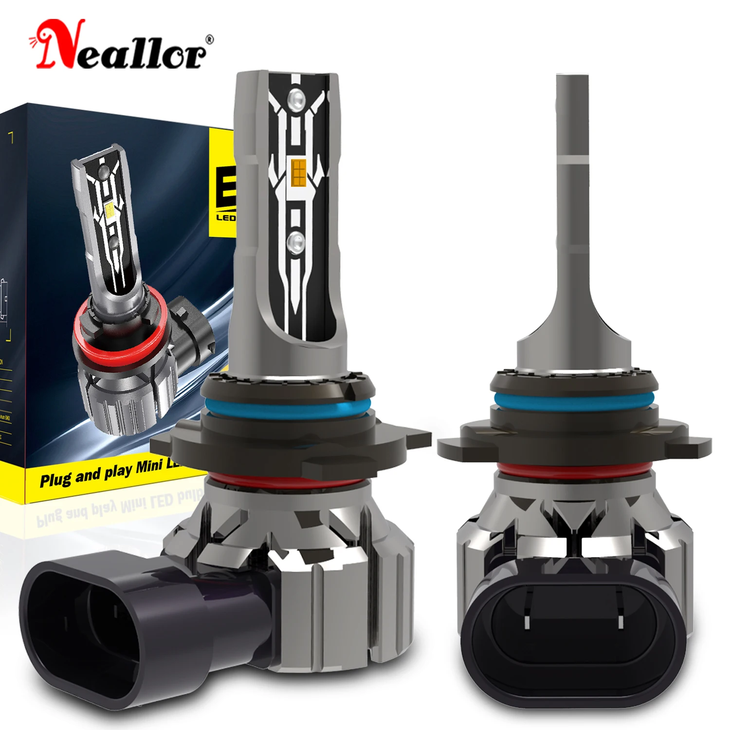 

2pcs Headlight LED H4 H7 110W 12V 36000LM Canbus Car Lights HB3 HB4 HIR2 H8 H9 H11 9005 9006 Light BulbsTurbo Lamp For Car Diode