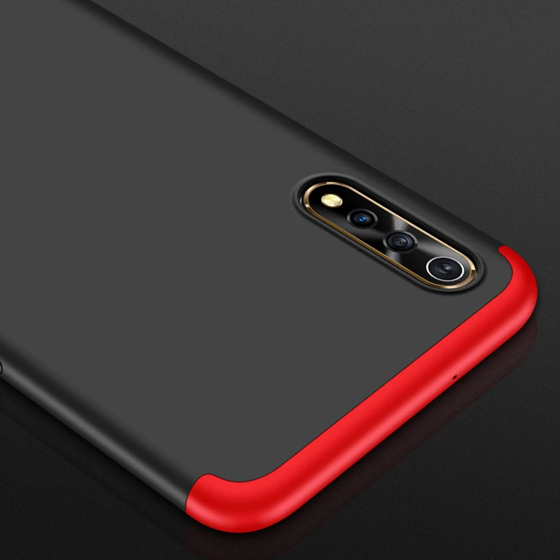 Оригинальный чехол для Vivo V17 Neo 360 полная защита ударопрочный 3 в 1 тонкий жесткий