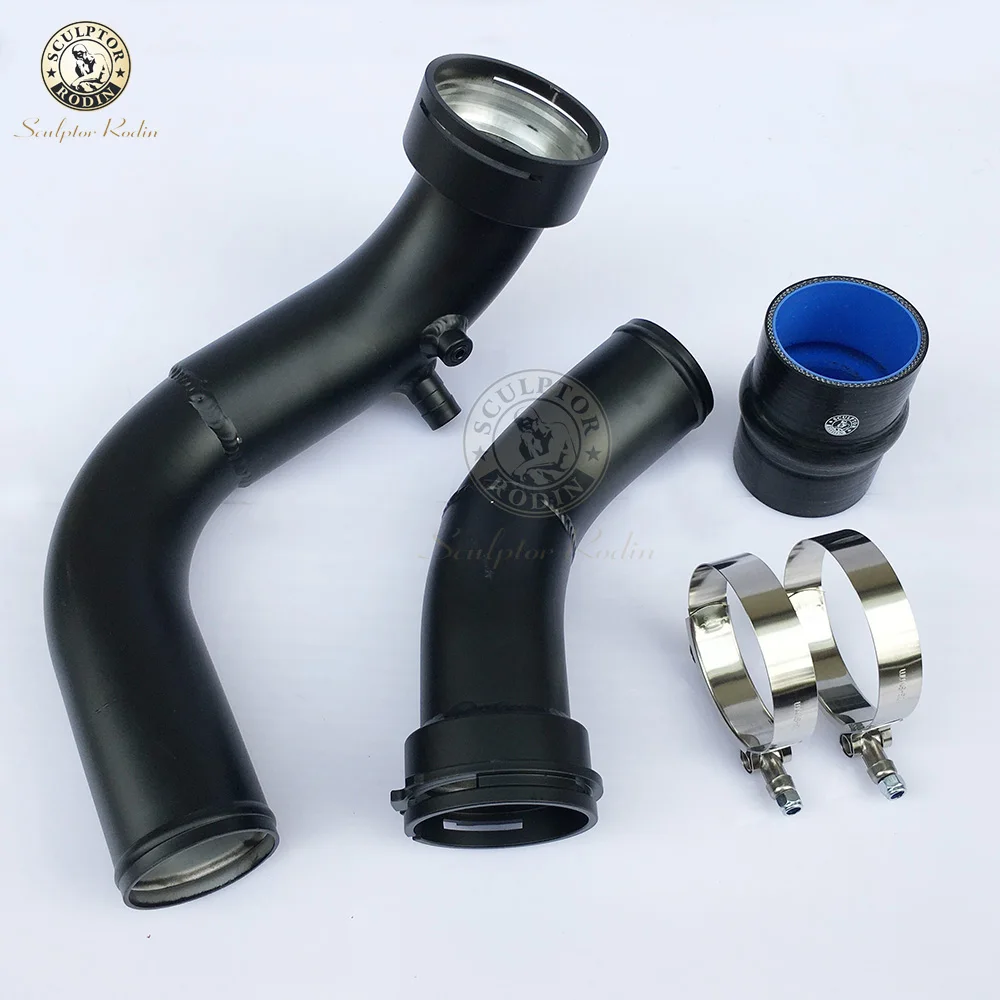 Intake Charge pipe Aluminum OEM Replacement For BMW F20 F30 M135i M235i 335i 435i N55 3.0T BLACK
