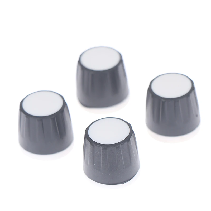 

10Pcs 16×15MM Half Shaft Rubber Knob Potentiometer Encoder Volume Switch Knob